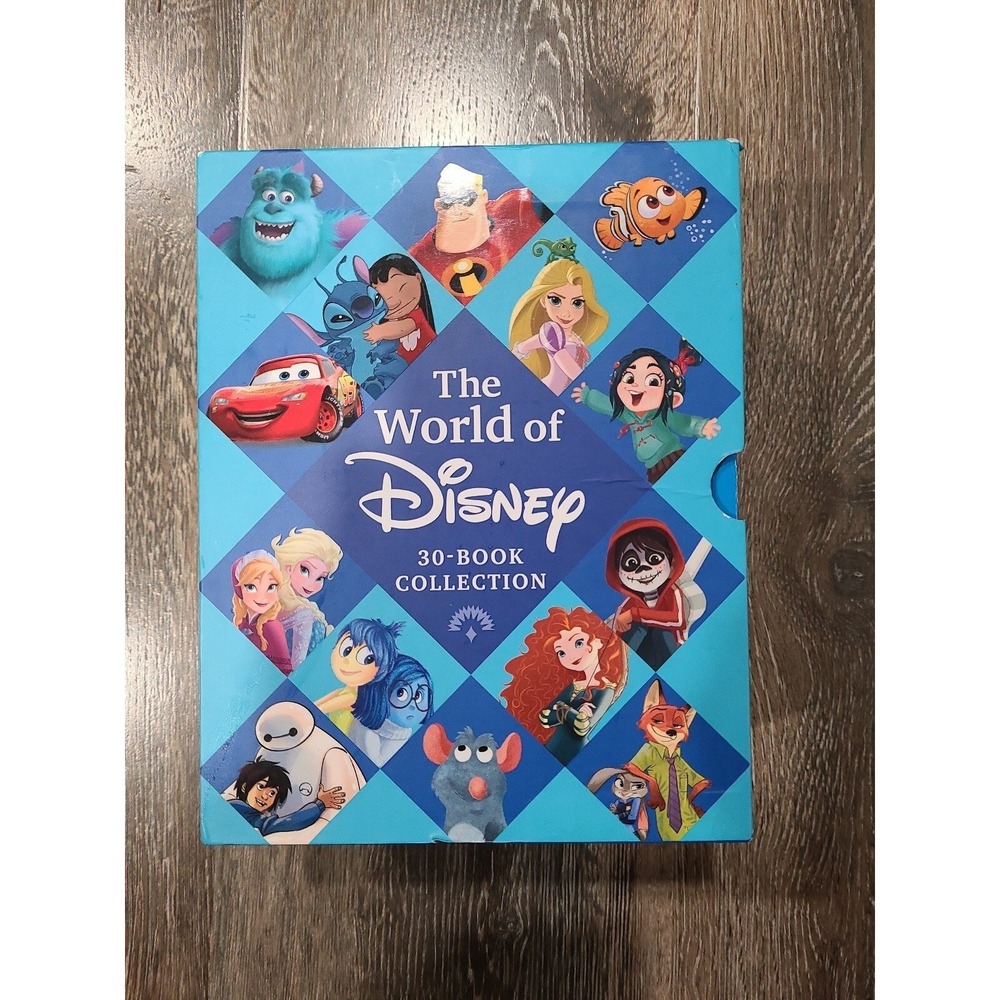 The World‎ of Disney 30-Book Collection Box Set 2018 Disney Pixar Storybooks